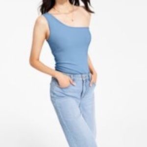 INC One-Shoulder Tank